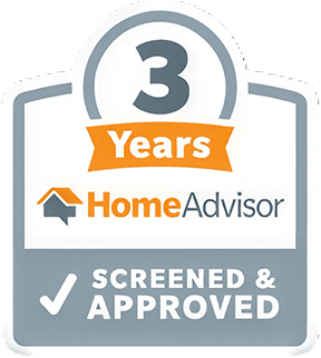 HomeAdvisor 3 Years Screened and Approved badge