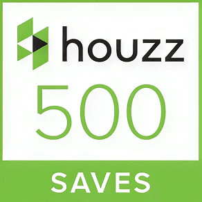 Houzz 500 Saves badge