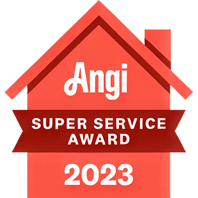 2023 Angi Super Service Award badge
